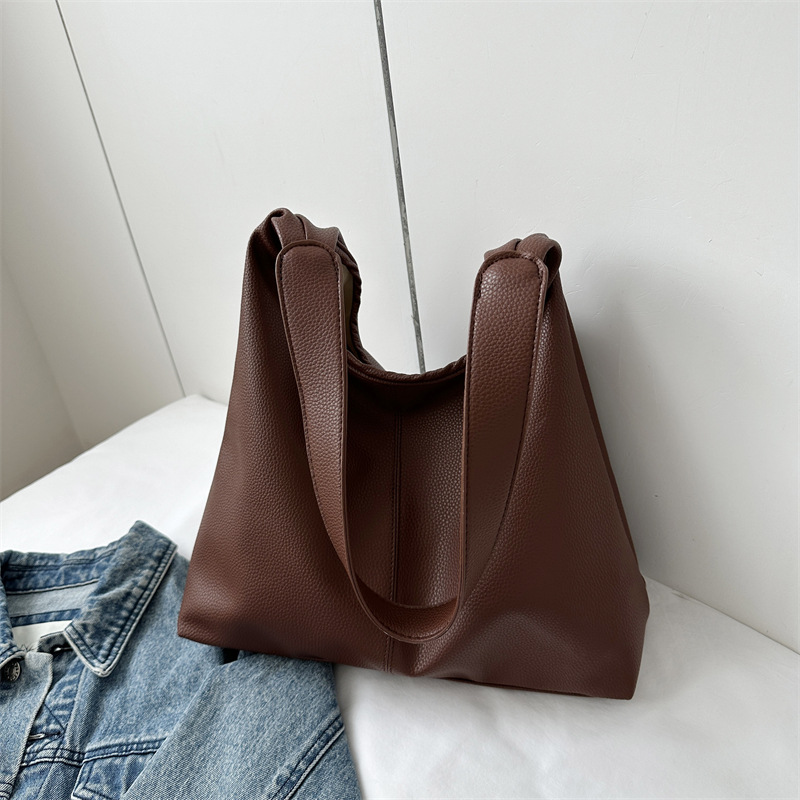 minimalist hobo bag women large capacity shoulder bag simple Temu United Kingdom