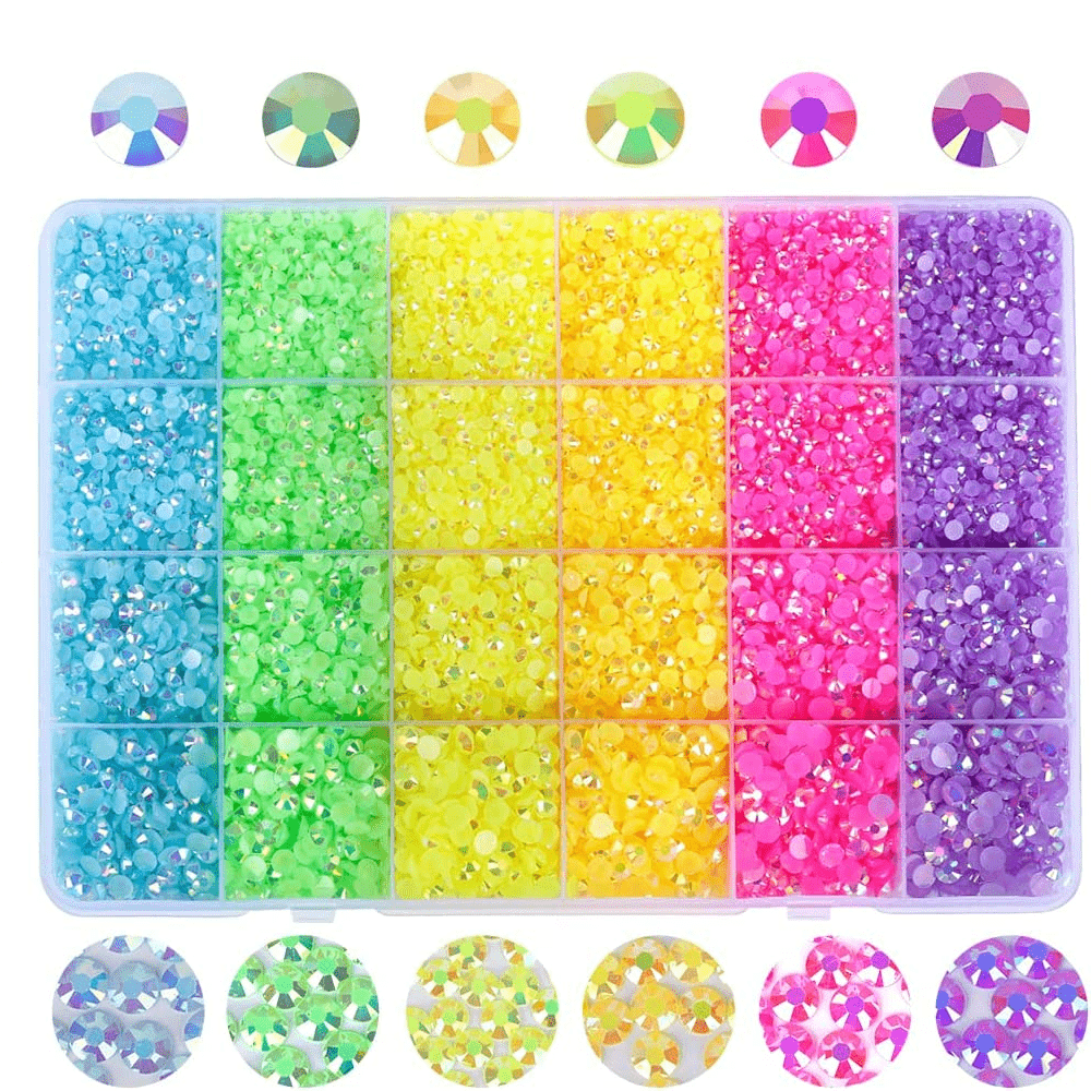 Rainbow Rhinestones Set crystal Colorful Gemstones For - Temu