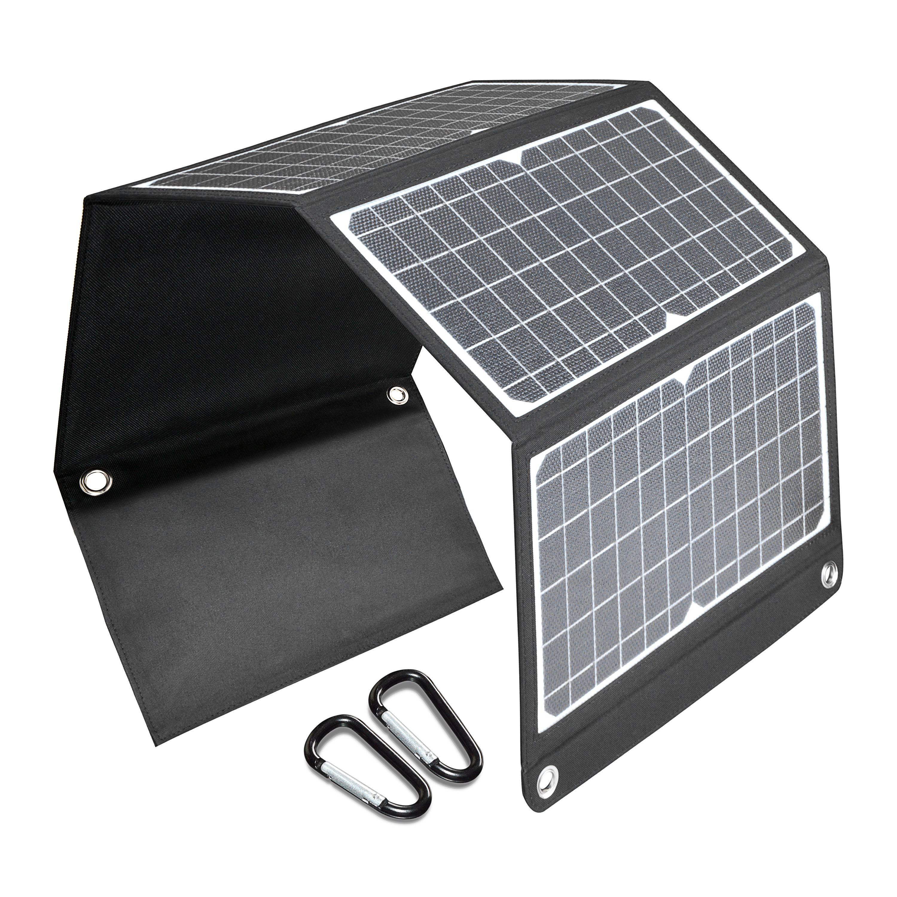 折りたたみ式ソーラーパネル30w - 発電機・ポータブル電源