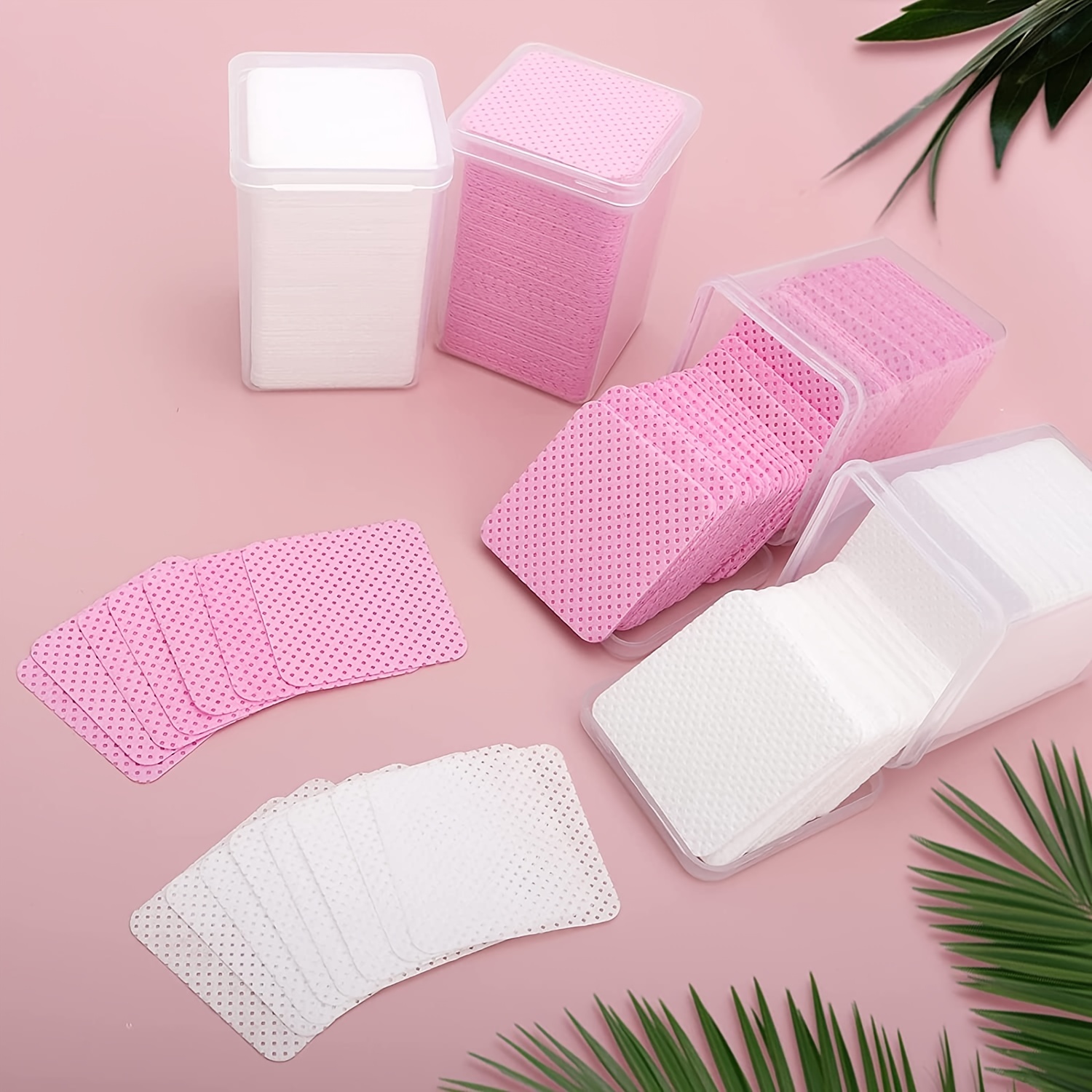 Coton Vernis à ongles Remover Pads Acétone Vernis à ongles Dissolvant Gel  Lingettes à ongles Emballées individuellement Lingettes à ongles sans  peluches