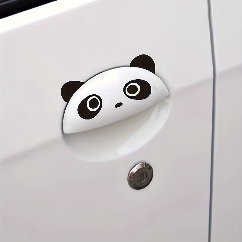 Simpatico Adesivo Per Auto Panda: Aggiungi Un Po' Di Divertimento Alla Tua  Auto Con Questi Adorabili Adesivi Per La Maniglia