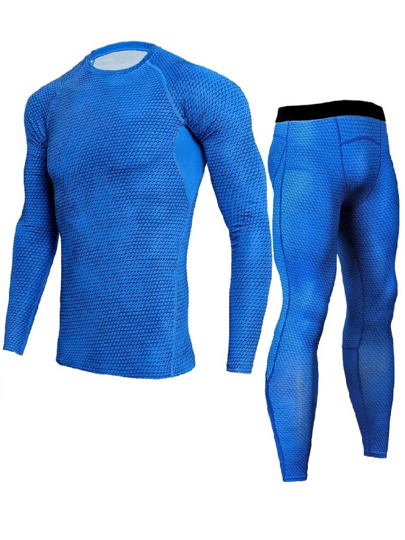 Quick Dry Men's Thermal underwear Sets Running Compression Sport