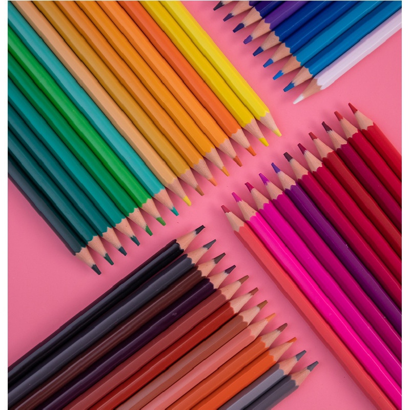 Oil Based Colored Pencils - 48 Colors