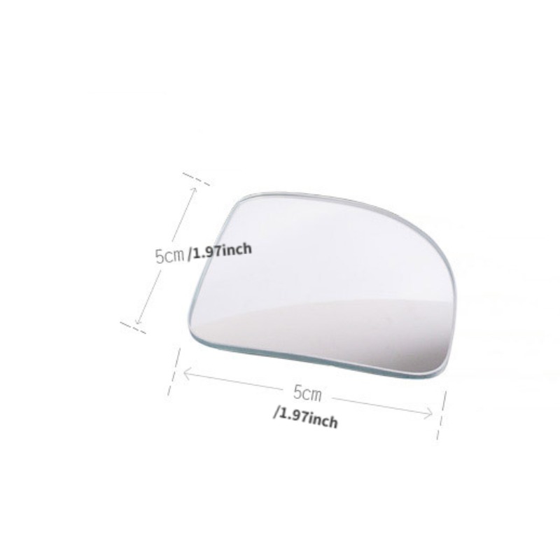 2pcs Adjustable HD Glass Blind Spot Mirrors for Parking Rear View Car Motorcycle