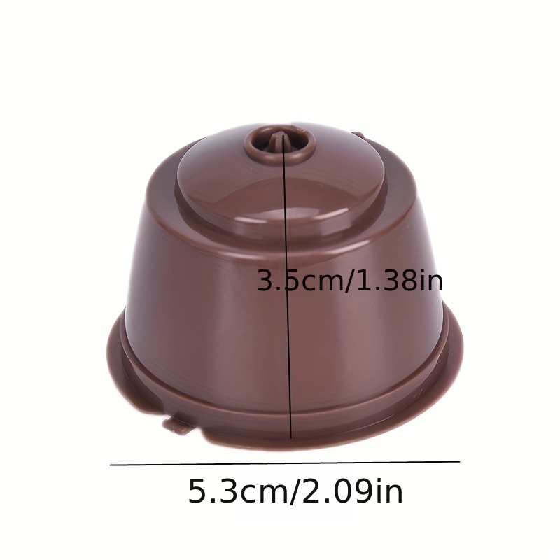 Coffee Capsule,Reusable Coffee Capsule with Spoon Brush Fit for DELTA Q  NDIQ7323 Coffee Maker Machine