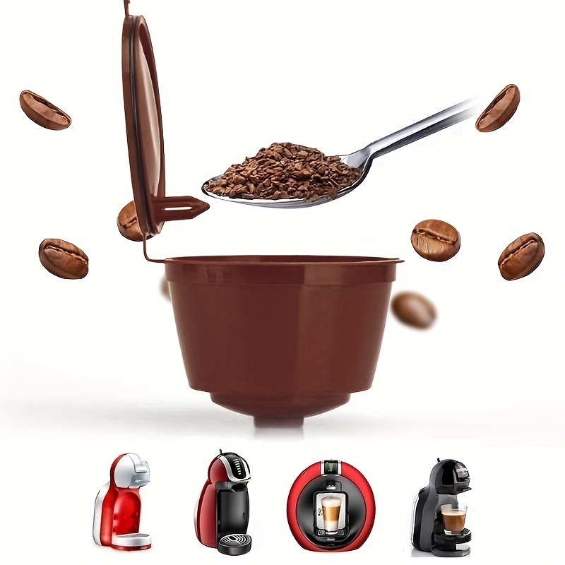 Cápsulas recargables y reutilizables de café para cafetera Dolce Gusto