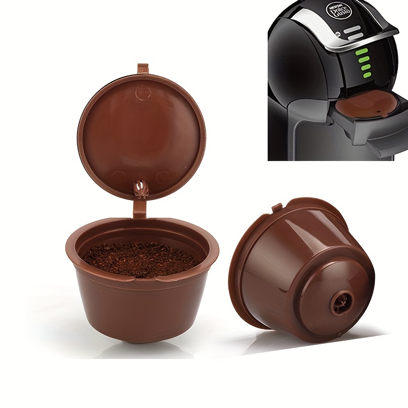 3pcs Refillable Dolce Gusto Coffee Capsule Nescafe - Reusable Dolce Gusto  Coffee - Aliexpress