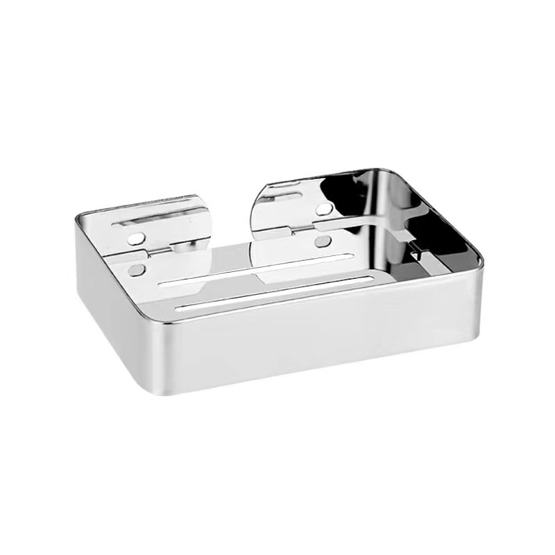 Bathroom Soap Dish Holder Stainless Steel Container for Shower