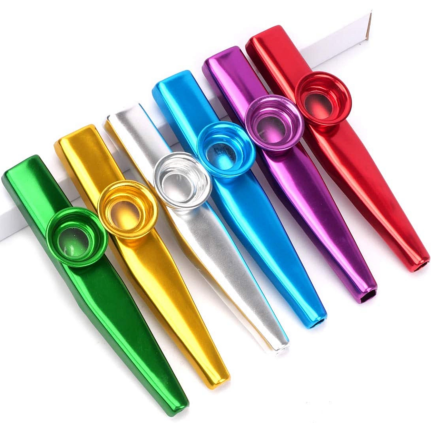 Simple Design Kazoos Flutes Diaphragm Mouth Kazoos Best Gift Metal