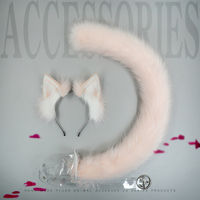 Plush Beast Tail Cosplay Accessories Performance Props Fox - Temu