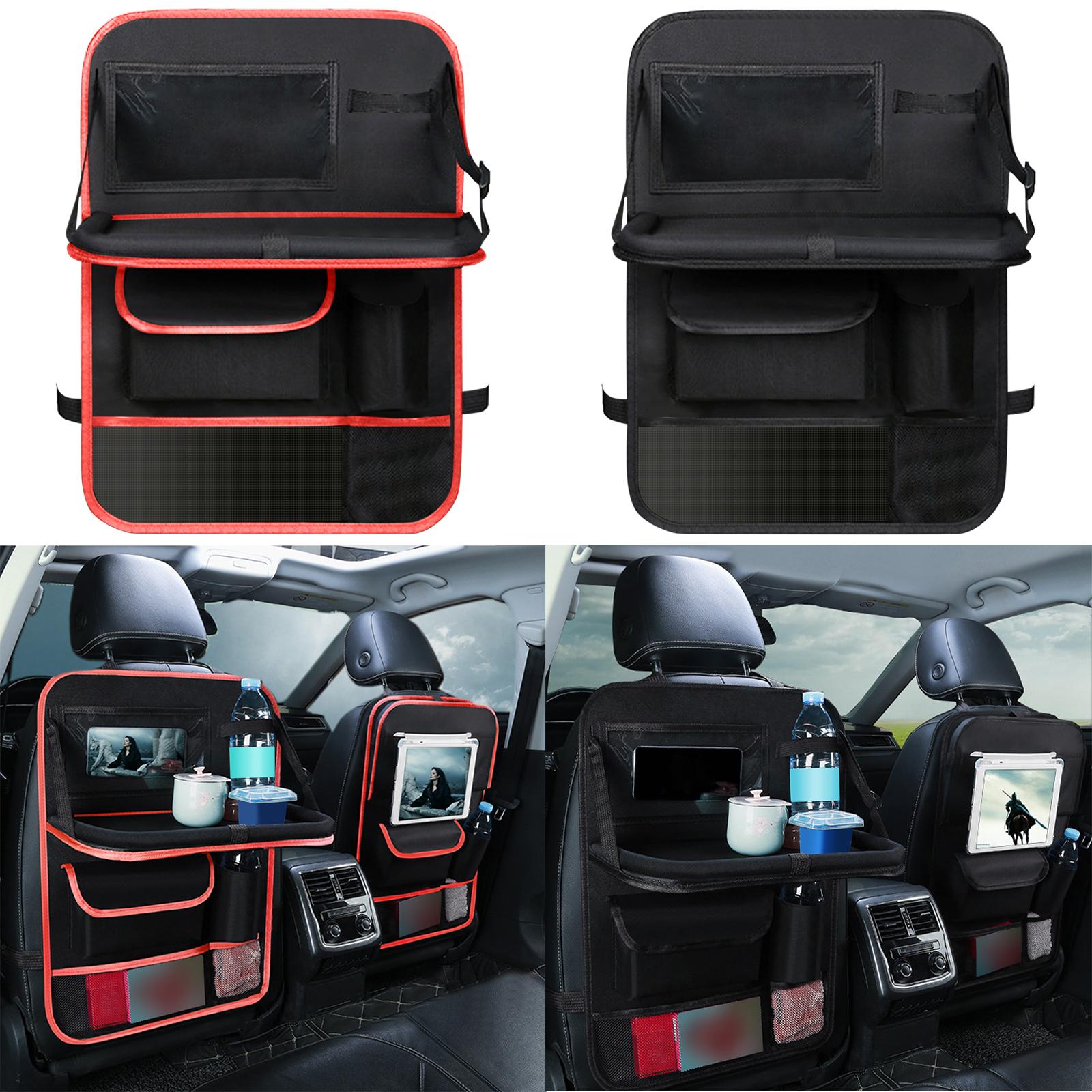 Car Supplies Leather Belt Tray Storage Bag, Foldable Plate Car Seat Back  Bag Car Seat Storage Bag From Yqlqiche888, $45.23