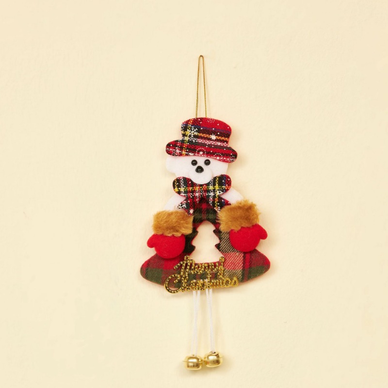 1pc Christmas Doll Tree Bell Hanging Ornament