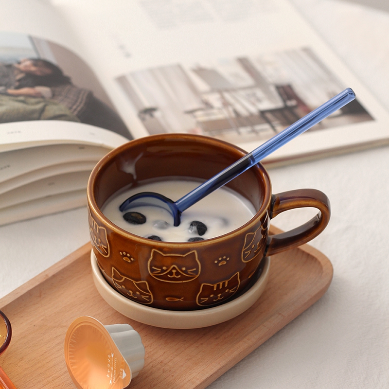 Self-Stirring Coffee Mug - Milky Spoon