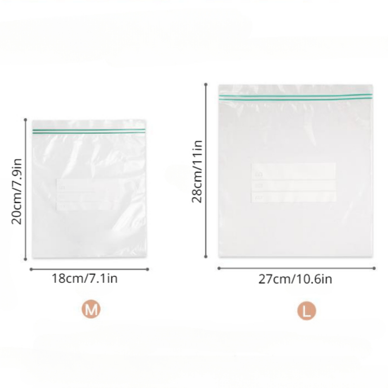 Disposable Fresh-keeping Bag For Food Supplement, Food Sealed Transparent Household  Preservation Bag For Home & Kitchen - Temu