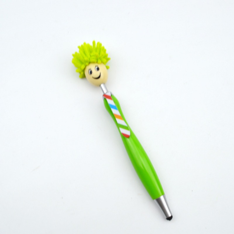 Mop Head Pen Set Screen Cleaning Funny Ballpoint Pens For - Temu