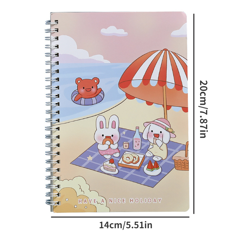 4/12pcs Cartoon Cute Sanrio Notebook A5 Coil Book Lovely Notepad Cartoon  Horizontal Notebook Wholesale Student Office Supplies - AliExpress
