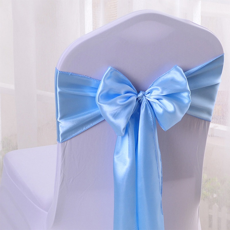 Blue sale satin sashes