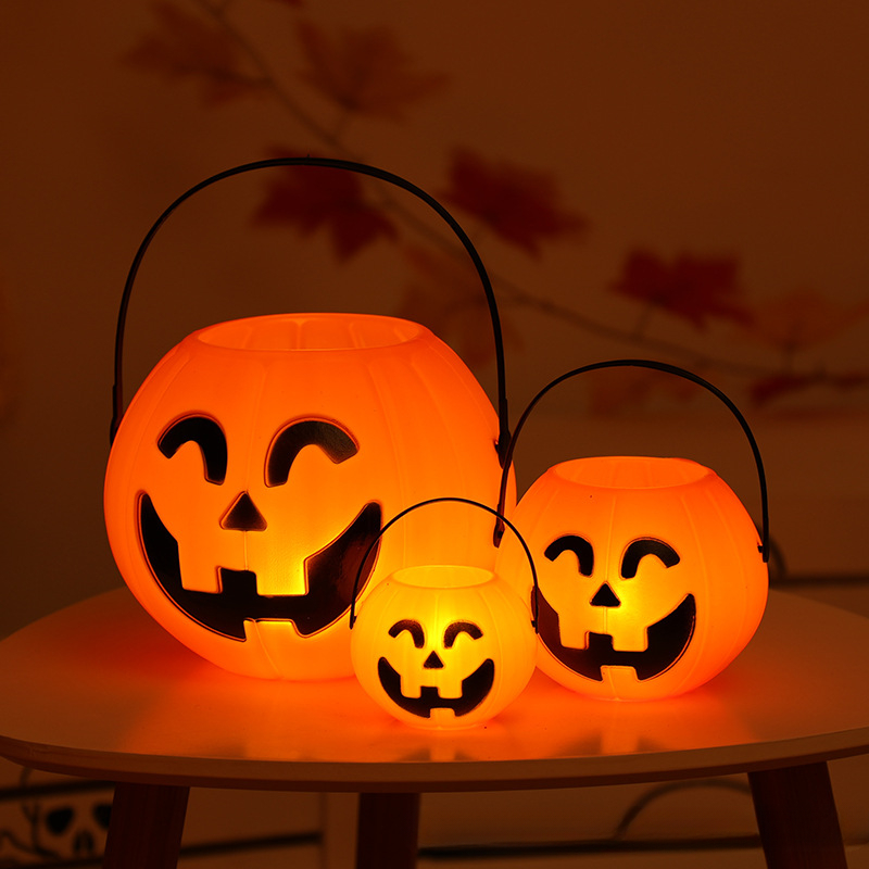 Halloween light bucket  Bucket light, Bucket ideas, Halloween themes  decorations