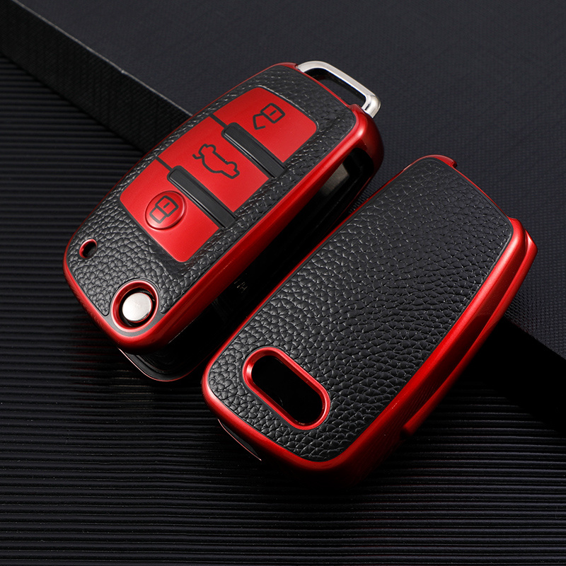 Audi Schlüssel Hülle Rot