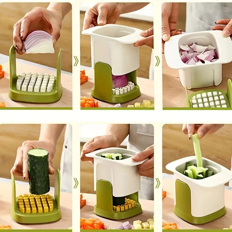 Manual Cucumber Strip Cutter Fruit & Vegetable Chopper