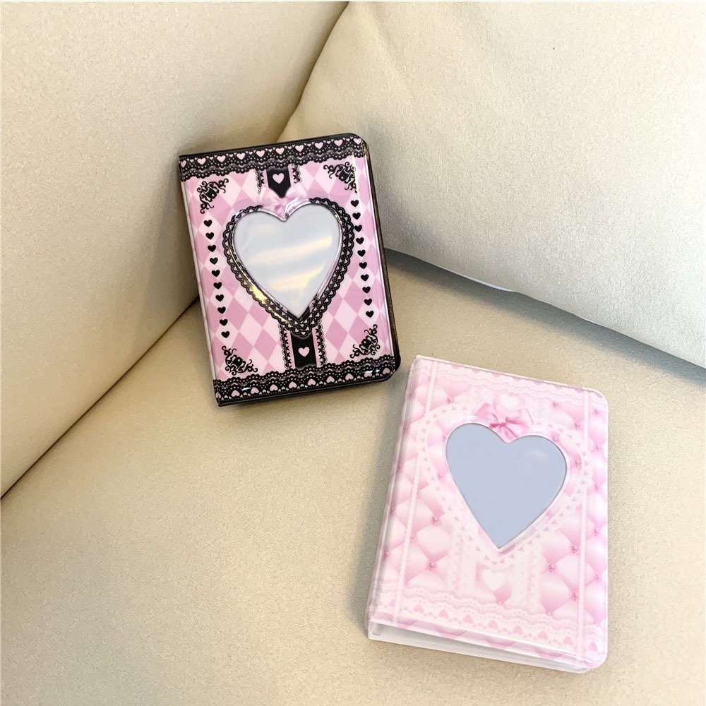 Love Photo Album Small Card Storage Book Love Pendant Photo - Temu