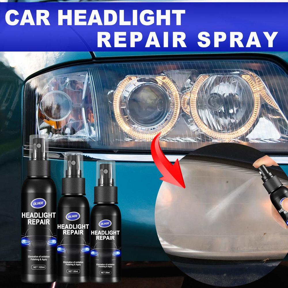 Comprar Líquido de reparación de faros de coche, Líquido de restauración de  luz automática, Limpiador de faros, elimina instantáneamente la oxidación