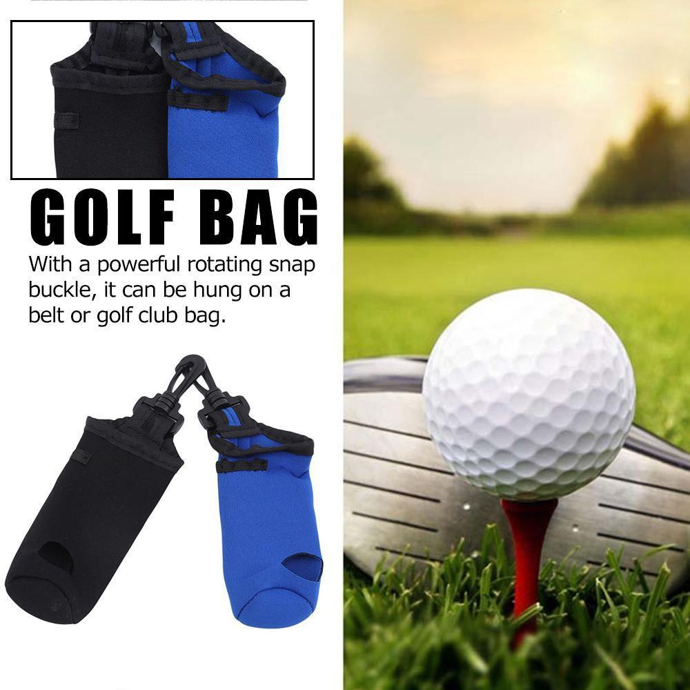 Portable Golf Balls Carrier Bag, Golf Ball Holder, Can Hold 3