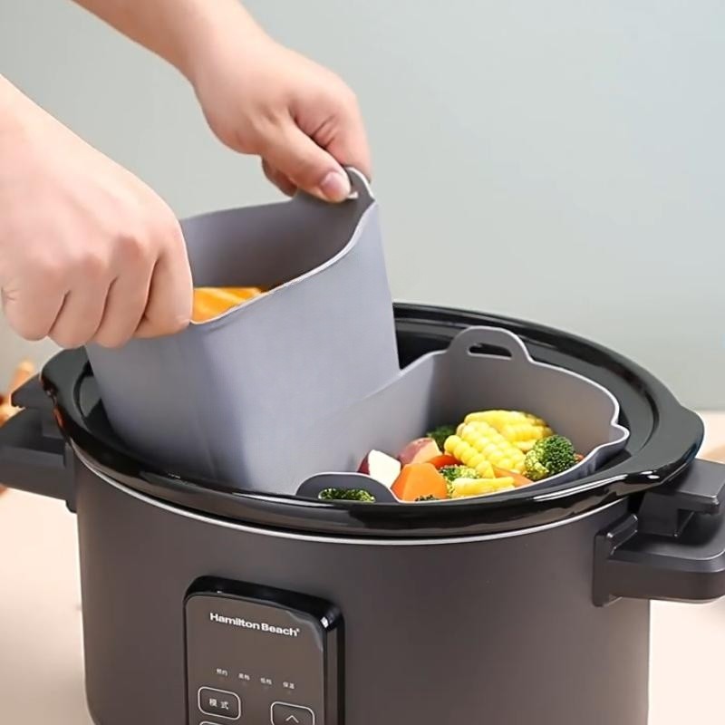 Silicone Slow Cooker Liners Fit For Crockpot Beach - Temu