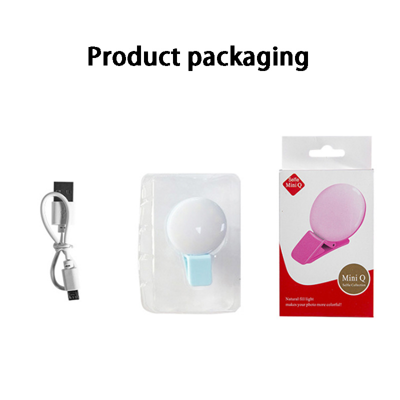 Selfie Ring Light For Iphone Portable Clip-on Selfie Fill Light Selfie Light  Beauty Light Battery Operated Live Light - Temu Italy