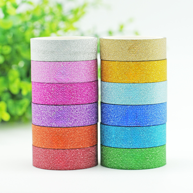 Tape Planet Sparkle Confetti 2 x 10 Yard Roll Metalized Polyester Tape