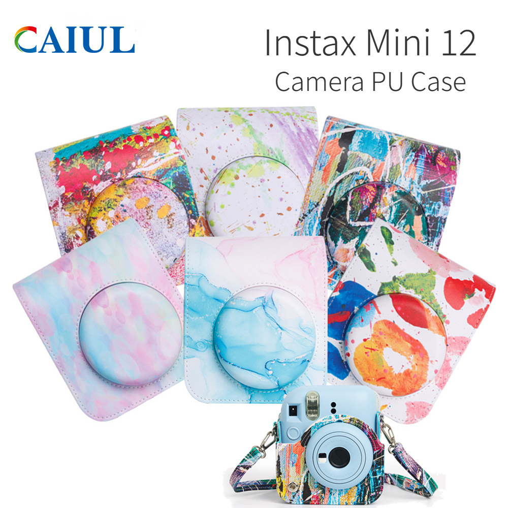 Mini Camera Bag PC Crystal Funda protectora Shell para cámara Instax Mini 12  Likrtyny Para estrenar