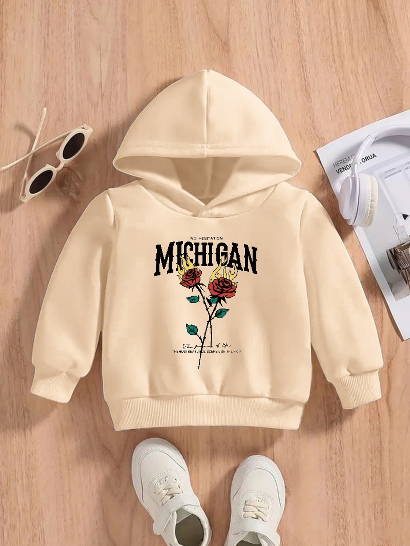 Boys deals rose hoodie