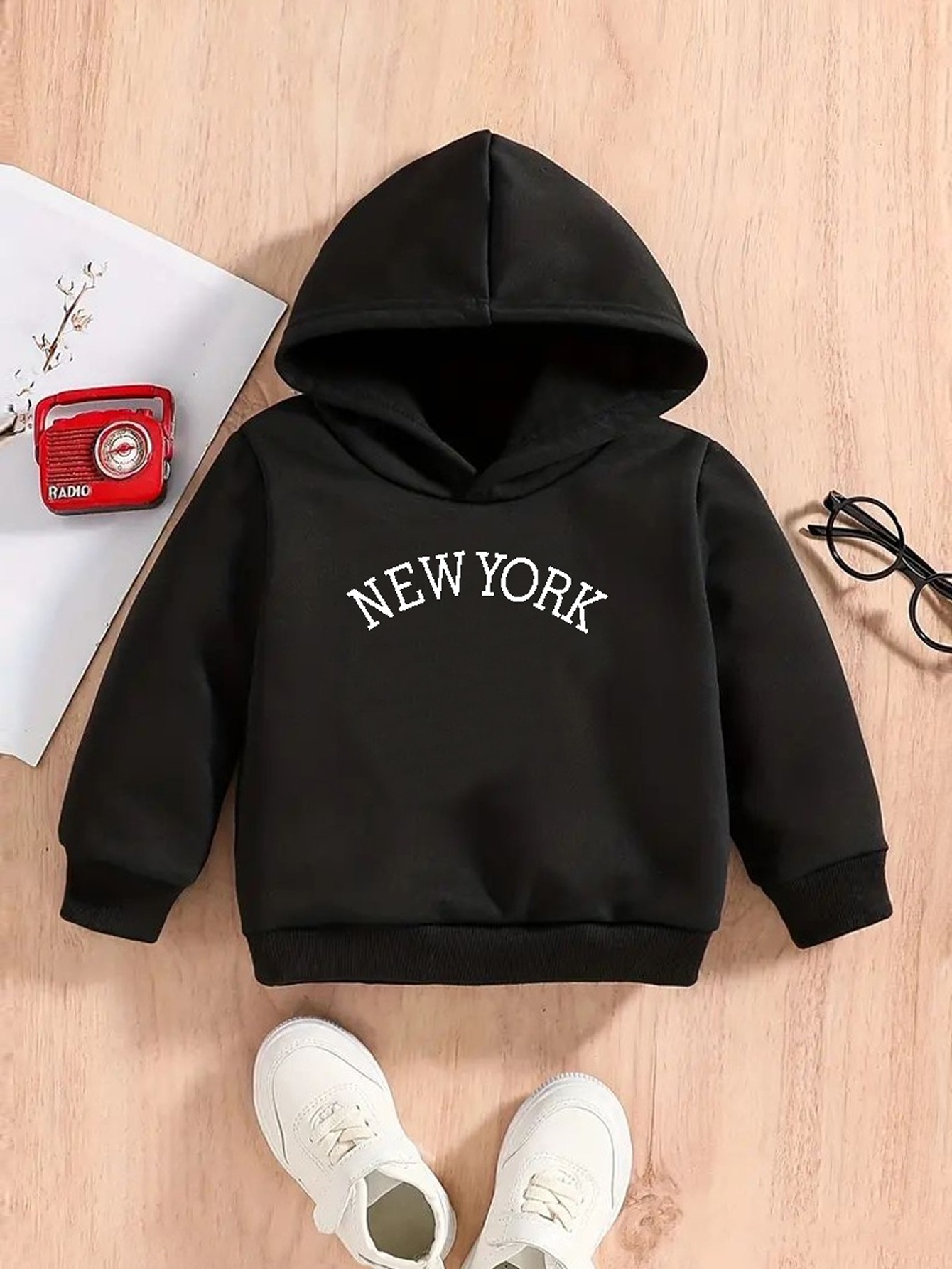 NEW YORK Letter Print Hoodies Sweatshirt Pullovers Autumn