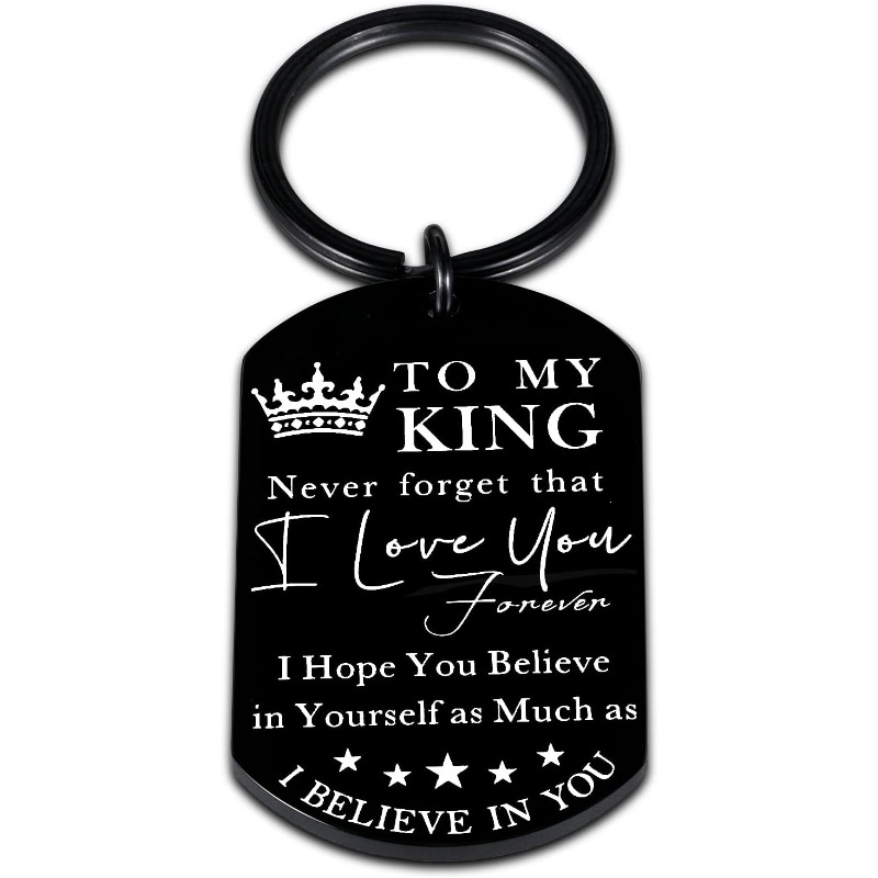  to My Man Keychain Gift for Him,Wedding Anniversary Valentine's  Day Birthday Gift for Boyfriend Fiance Husband I was A Little Late to Be  Your First Keychain : Clothing, Shoes & Jewelry