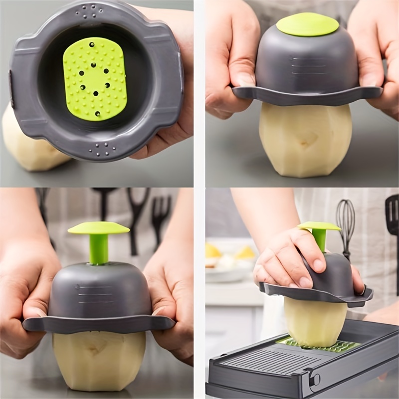 Vegetable Chopper 12 In 1 Food Slicer With Container Veggie Chopper  Multifun Vegetable Cutter Slicer Kitchen Gadgets - AliExpress