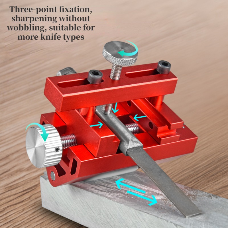 Fixed Angle Knife Sharpener, Woodworking Knife Sharpener Holder,  Multi-function Knife Sharpener, Quick Sharpening Tool For Woodworking, No  Electricity Required, Kitchen Stuff, Back To School Supplies - Temu