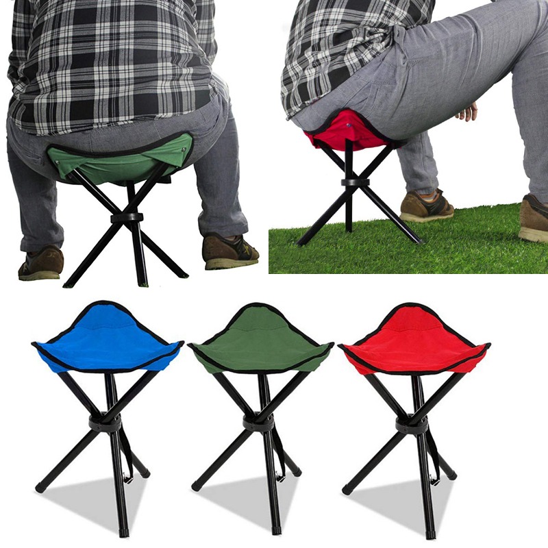 Outdoor Folding Triangle Chair Fishing Small - Temu