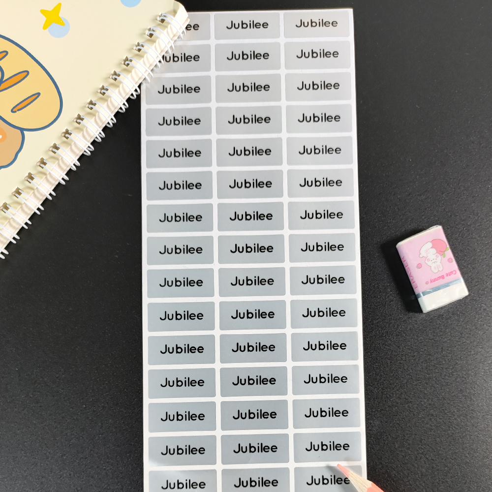 

Personalize Custom Name Table Stickers Customize Waterproof Stickers For Children School Stationery Water Bottle Pencil Name Labels For Kids