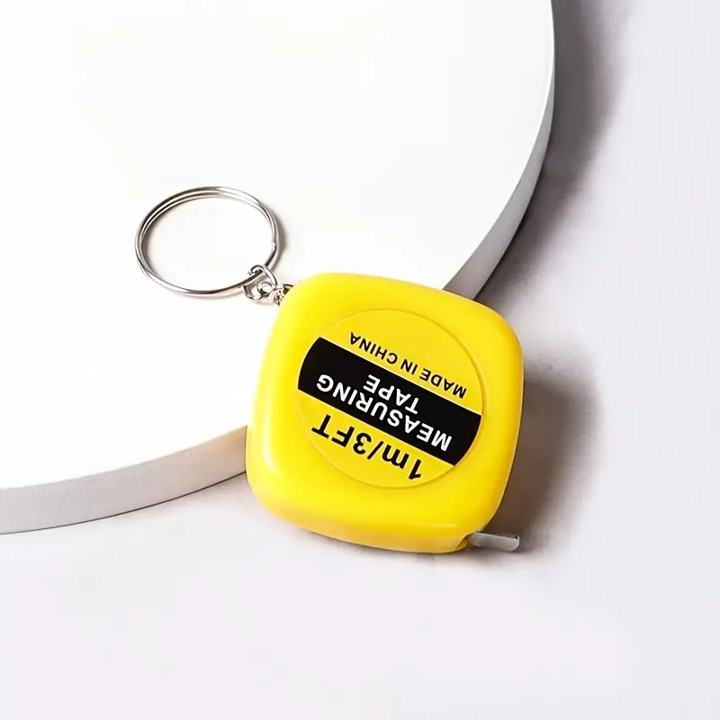 Measure Tape Keychain Roulette Retractable Measuring Tool - Temu