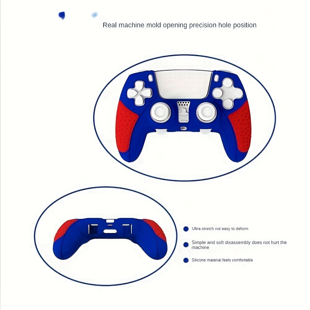 Ps5 Controller Skin Anti Slip Silicone Sleeve Protective - Temu Switzerland