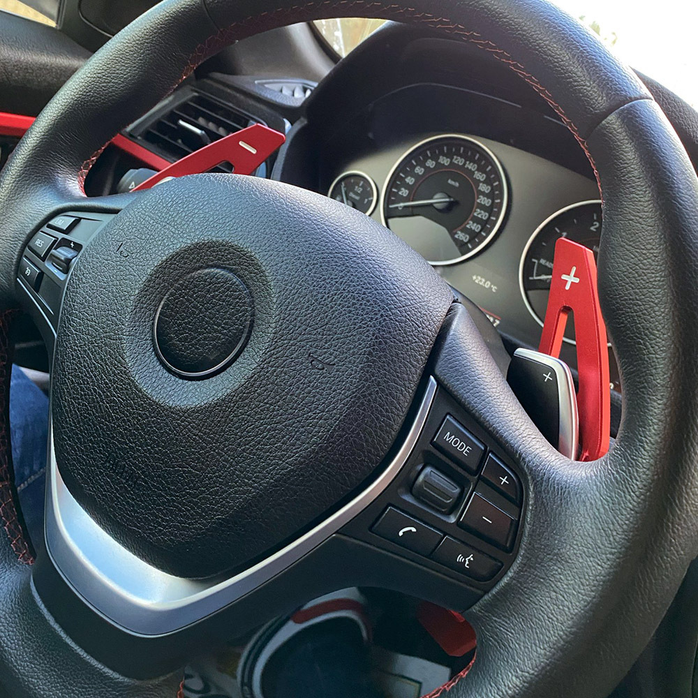 Aluminum Car Steering Wheel Paddle Shifter Gear Shift - Temu