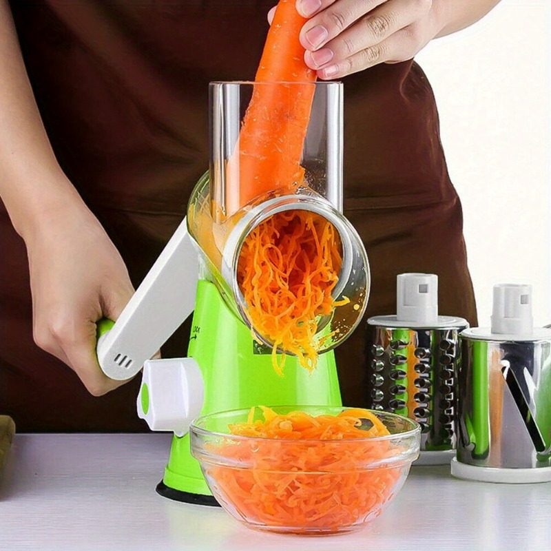 Rotary Cheese Grater, Kitchen Mandoline Vegetable Slicer