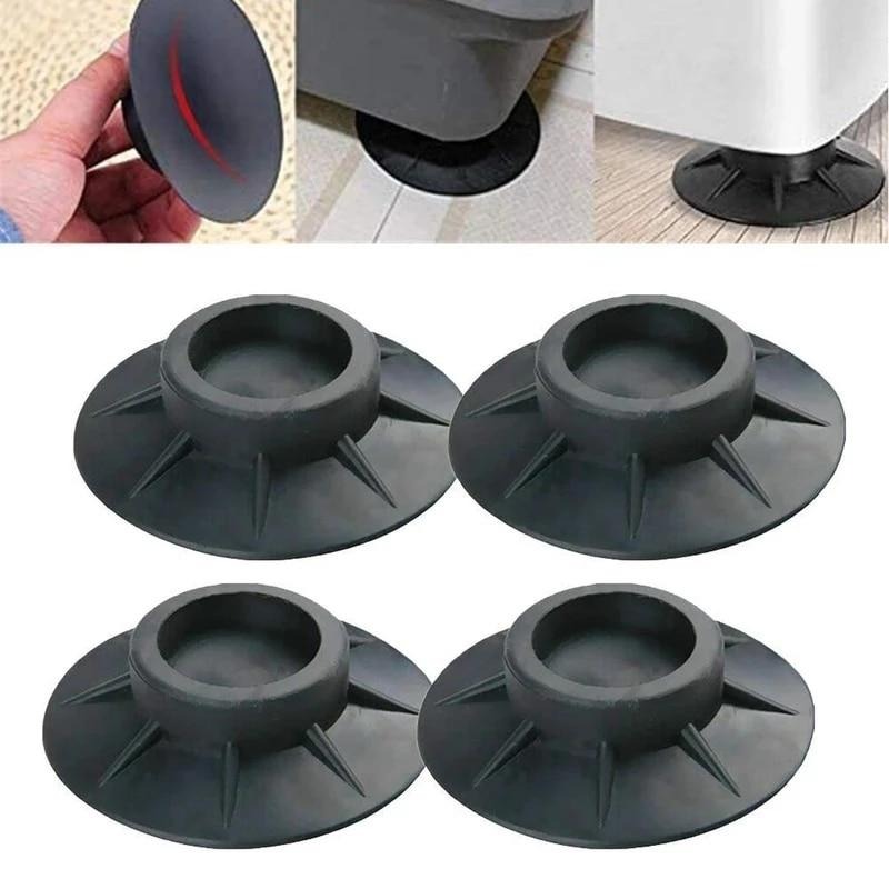 Eyech 4Pcs Anti Vibration Washer Pads, Washing Dryer Machine Rubber  Stabilizer Mat Foot Support Protects for Anti-Walk Noise Reduction and  Shock