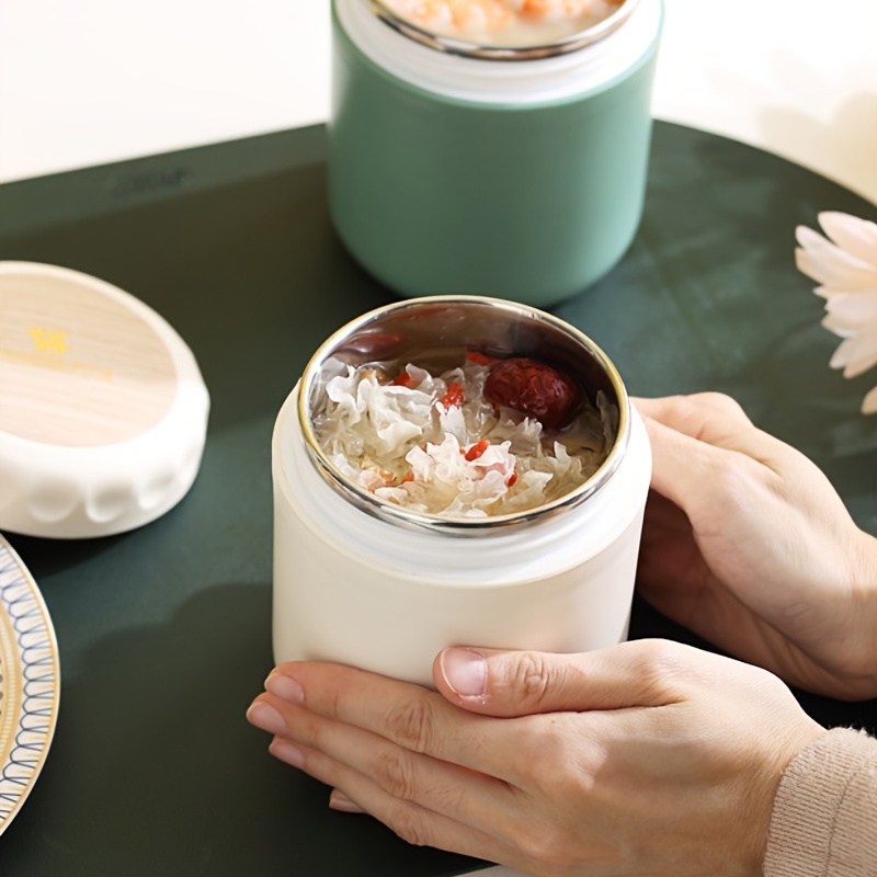 Cereal Breakfast Cup Oatmeal With Lid Spoon Mug Microwave Milk Portable  Japanese Luncheon Soup Cup For Kitchen Tools For Restaurants - Temu