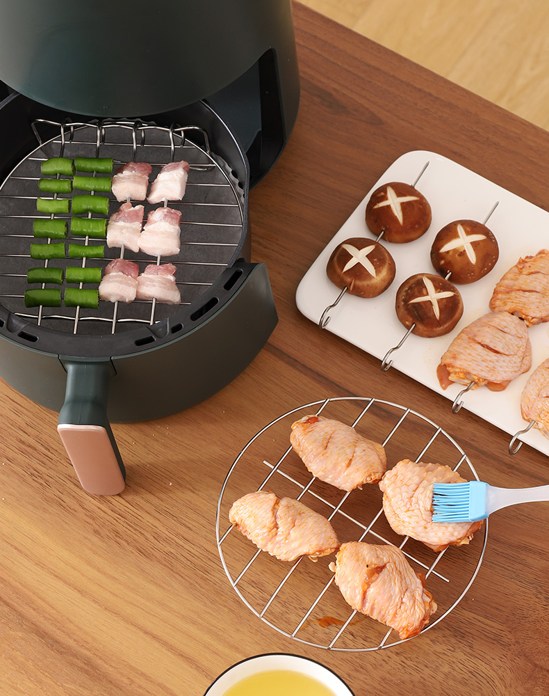 Air Fryer Rack Accessories Grill Oil Filter Rack Double Temu United