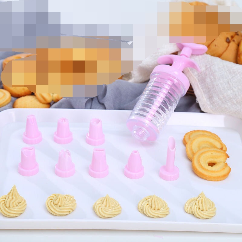 Plastic Cookie Machine Kit Biscuit Cookie Press Gun Kit - Temu