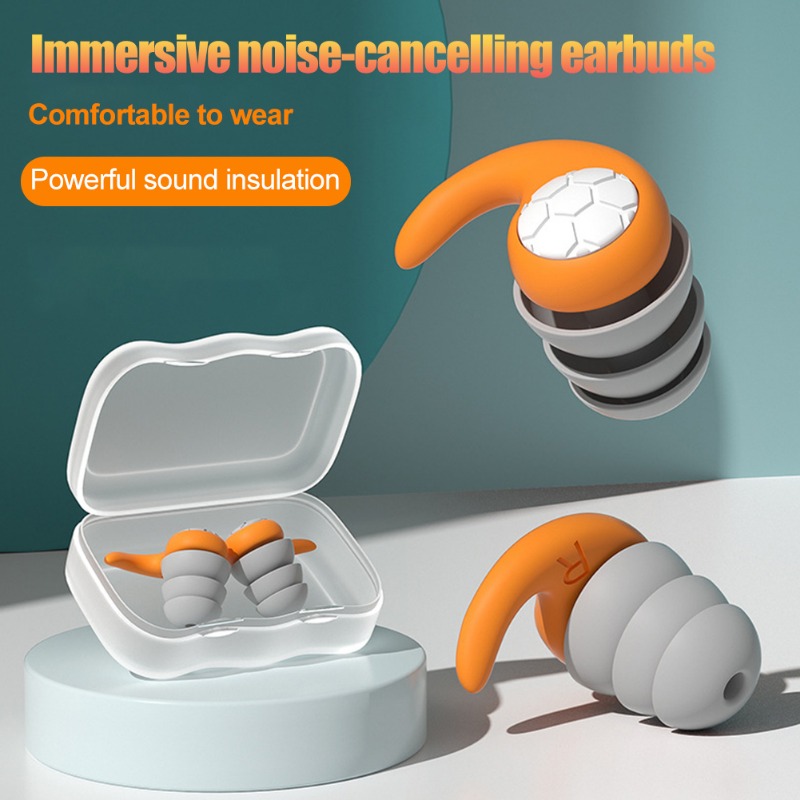 Silicone Mud Earplugs Soundproof Earplugs Sleep Earplugs - Temu