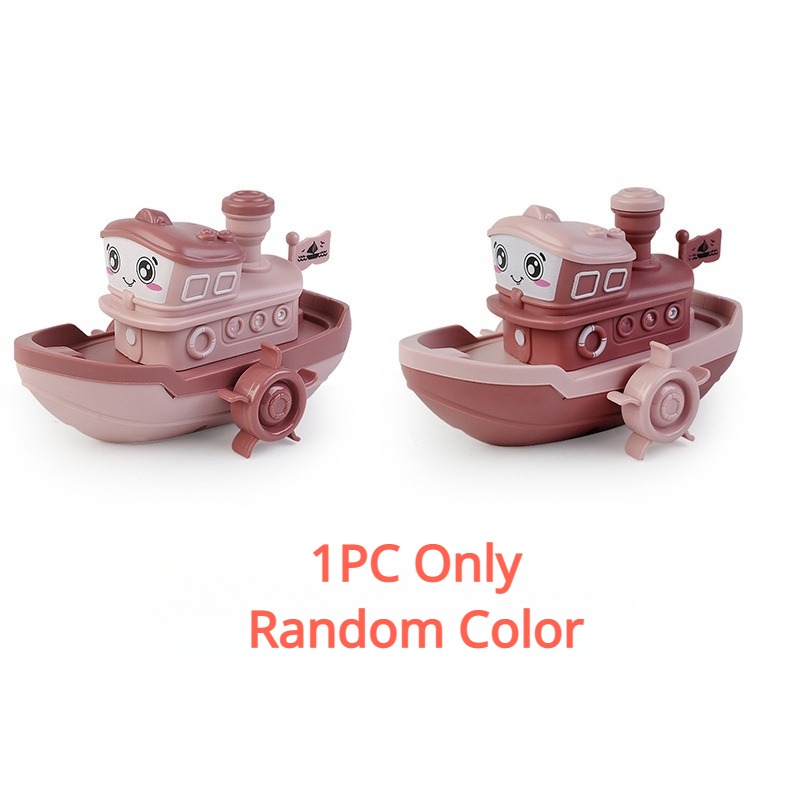 Infant Bath Toys Cute Cartoon Boats Children's Water Toys - Temu