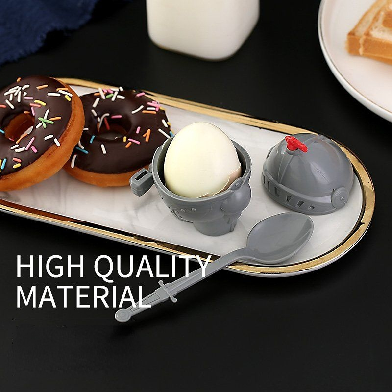 Kitchen Breakfast Hard Boiled Metal Egg Cup Spiral Spring Holder Egg Cup -  AliExpress