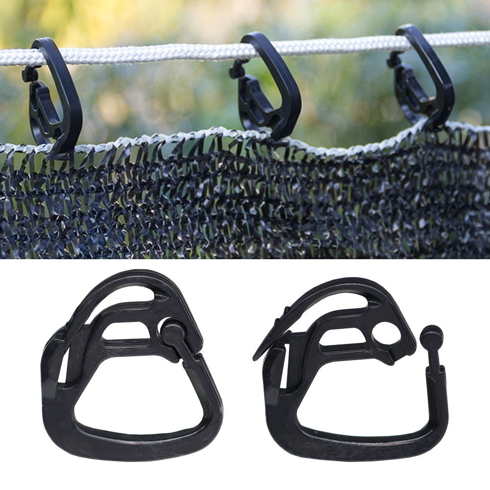 

50pcs Shade Net Clips Holder, Fasten Hang Expand Cloth Clip, Sunshade Hook, Outdoor Courtyard Clasp